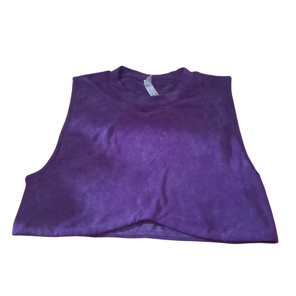 FP Movement Go To Smooth Purple Cropped Muscle Tank Size M/L